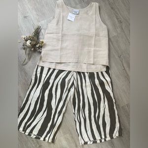 Parachute outfit, 100% linen